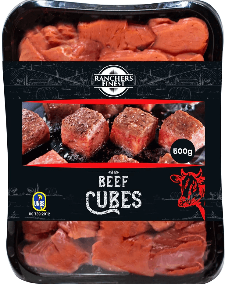 Beef Cubes (500g)