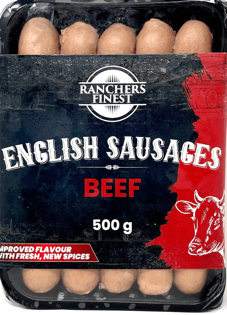 English Beef Sausages (500g)