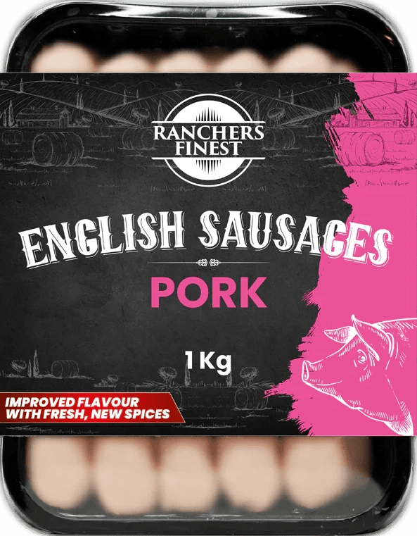 English Pork Sausages (1kg)