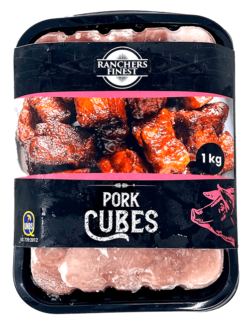 Pork Cubes (1kg)